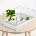 Moonorange Reptile Artificial Plants, Terrarium Plants Decorations Supplies, Aquarium Fish Tank Plant, Amphibian Habitat