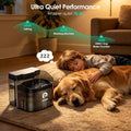 11L/372oz Large Dog Water Fountain, Automatic Dog Water Bowl Dispenser