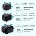 hygger Quiet <30dB Aquarium Air Pump, Adjustable Low Decibel Oxygen Fish Tank Pump 2 Air Outlets Ultra Silent Powerful A