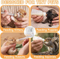 Pet Nursing Kit for Newborn Kittens Puppies & Small Animals, Kitten Bottle Feeding Kit with Silicone Nipples, Syringes, 