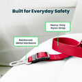 Support Pets Dog Seat Belt for Car – Adjustable Dog Safety Seatbelt Harness for Dogs & Puppies – Vehicle Seatbelt Clip f