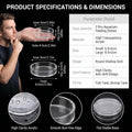 2Pcs Clear Acrylic Shrimp Feeding Dishes Fish Tank Shrimp Feeder