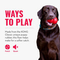 KONG Puppy Flyer, Soft Rubber Flying Disc Toy, for Small Puppies