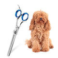 Laazar Pro Shears Thinning Pet Grooming Shear - 6.5 42 Teeth Scissors for dogs cats and pets