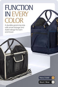 Equinavia Darby Horse Grooming Bag, Collapsible Tote with Strap, One Size