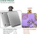 Lick Mat for Dogs & Cats, Double-Wall Stainless Steel