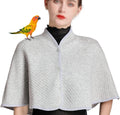 Parrot Anti-Scratch Shoulder Protector, Cotton Bird Diaper Flight Suits Pee Pads Diaper Poop Shawl for Small Medium Cockatiel Macaw Lovebirds Finches Parakeet