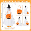23 Inch Halloween Ghost Porch Goose Outfit for Cement Goose Lawn Decor