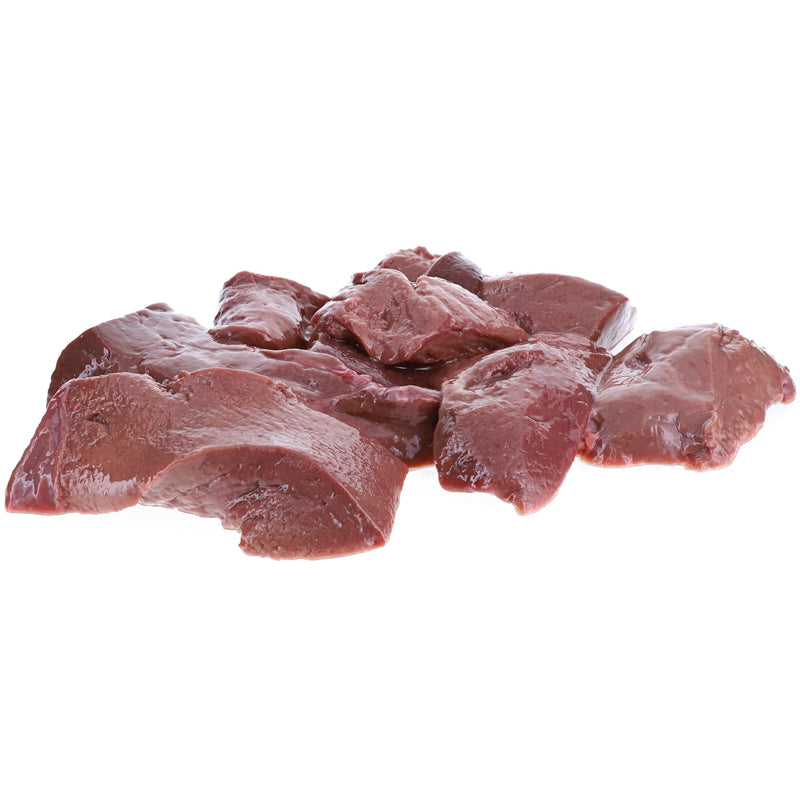 Raw Paws Frozen Raw Beef Liver for Dogs & Cats, 2-lb (10-Pack) - Made in USA - Small-Batch Frozen Raw Dog Food - Natural Beef Treats - Food for Dogs - Liver Dog Treats