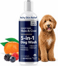 Honest Paws Dog Shampoo and Conditioner - Premium Dog Wash for Allergies and Dry, Itchy, Moisturizing for Sensitive Skin - Sulfate Free, Plant Based, All Natural -16 Fl Oz