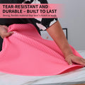 Pet Grooming Table Non-Slip Mat - Padded Mat for at-Home Grooming Dogs and Cats,Bathing Mat for Pets, Diameter: 22.4inch/57cm (Pink, Diameter: 22.4inch/57cm)