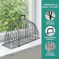Cat Cage Washing Kennel Cat Grooming Cage Cat Carrier with Double Access Design for Secure Handling Suitable for Home Ca
