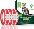 Flea Collar for Cats, Cat Flea and Tick Treatment, 4-Pack, 32-Month Supply