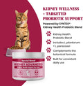 Cat Kidney Support Powder – Renal Health & Kidney Function Support for Cats – Probiotics, Astragalus & Cordyceps – Suppo
