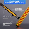 MQ Submersible Aquarium Heater Auto Thermostat, 300W Fish Tank Heater for 35-60 Gallon with LCD Digital Aquarium Thermom