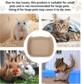 UBozeuiv Disposable Cat Litter Boxes 6-Pack, Compact Cat Ear Design, Sturdy Travel Litter Box for Kittens & Small Cats, Recyclable Cardboard Litter Tray for Home, Car & Crate Use