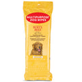 Burt's Bees for Pets Honey Multipurpose Dog Grooming Wipes, Gentle Hypoallergenic Spot Cleaning Sheets, pH Balanced Natural Origin Formula for Paws, Face and Butt, 50 Count