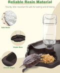 Pawfly Automatic Reptile Water Feeder, Tortoise Water Bottle, Turtle Food and Water Bowl, Water Dispenser for Snake Bear