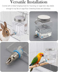 Parrot Needle Water Bottle, Leakproof Bird Automatic Water Feeder,520ml
