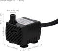 Sunnydaze 40GPH Submersible Fountain Pump with White LED & Transformer