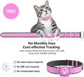 2-in-1 GPS Tracker for Cats: Smart Pet Collar with Real-Time Tracking,No Monthly Fee/Subscription (iOS & Android) Waterp