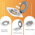 Cat Toilet Training Seat, Urinal Seat Potty for Pet, Reusable Cat Toilet Trainer, 37 x 40 cm Removable Pet Toilet Traini