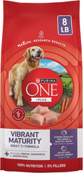 Purina ONE Plus Senior Dry Dog Food, Adult 7+, 8 lb Bag