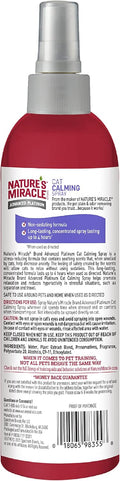 Nature's Miracle Cat Calming Spray, Stress-Reducing Formula, 8 oz
