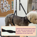 Dog Grooming Belly Strap - 3PCS Grooming Restraint Set Adjustable Belly Band Loops Strap with Padded Support & Loop Extension Straps Pet Grooming Harness Kit for Dogs (Voilet)