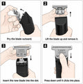 T84 Blades for Dog Grooming,Compatible with Andis,Oster A5,Wahl KM10