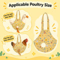 2Pack Chicken Carrier Bag, Breathable Sling Bag for Hen Rooster Trip