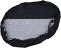 Tyenaza Dog Pen Cover, 210D Silver Coated Oxford Cloth Proof Half Mesh Dog Playpen Top Cover Fits 8 Panels 24 Inch Width