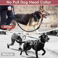 BARKLESS Soft Dog Head Collar for Large Medium Dog, No Pull Head Halter