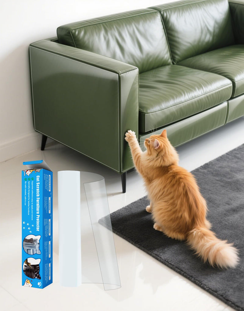 Cat Scratch Furniture Protector - Design for Leather Couch, 157