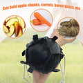 La La Pet Hanging Carrot Feeding Ball Interactive Feed Toy Relieve Stress and Avoid Boredom Equine Pony Cattle and Goat 