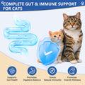 Dewormer for Cats, Broad Spectrum Digestive Support, Removal of Hookworms, Lungworms, Pinworms, Roundworms, 100mL