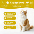 Mange Treatment Cats, Cat Mange & Itchy Skin Relief, Natural Gentle Supplement for Dry Skin, Itchy Skin, Dandruff & Coat Support