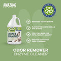 Pet Carpet Shampoo - Carpet Cleaner Solution for Carpet Cleaner Machine, Urine Smell & Stain Remover, Pet Urine Enzyme C