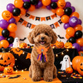 16Pcs Halloween Dog Bow Tie for Small Medium Dogs