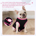 IDOMIK Adjustable Dog Surgery Recovery Suit, Anti-Lick Dog Onesie,Black,M