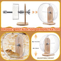18 Pcs Hamster Cage Accessories Silent Hamster Wheel 15 Toys Set