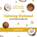Crystalino Oatmeal Shampoo for Dogs - 1 Gallon Dog Shampoo Champu para Perros & Conditioner Concentrate Professional Grooming - 1 Gallon Sensitive Hypoallergenic Dogs Shampoos, Oatmeal Puppy Shampoos