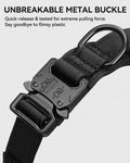 Joytale Tactical Dog Collar for Large Dogs, Traffic Control Handle