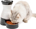 PetSafe Healthy Pet Food Station, 2 lb Gravity Feeder, Cats & Dogs