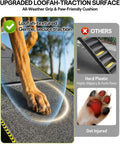 Dog Ramp for Car, 71" L × 20" W Telescoping Dog Ramp for Large Dogs
