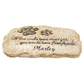 Fox Valley Traders Custom Forever Pet Memorial Garden Stone, Customized Indoor/Outdoor Décor, Crafted with 100% Resin, Loss of Pet Sympathy Gift – Measures 12” Long x 7 ½” Wide x ½” High