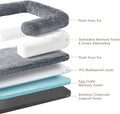 EHEYCIGA Orthopedic Foldable Human Dog Bed - 72x44x11