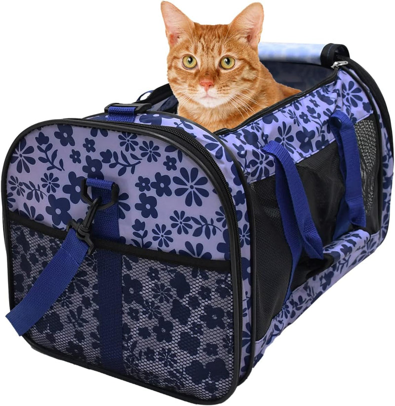 Soft-Sided Kennel Pet Carrier, Airline Approved Travel Handbag