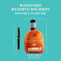 Haute Diggity Dog Woofford Reserve Bourbon Bottle Parody Plush Dog Toy for Medium & Large Dogs, Funny Drink-Inspired Stuffed Dog Toys with Interactive Squeaker, Machine-Washable, Durable & Safe