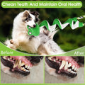 Duty Dog Rope Toys with Crinkle Paper & Squeaker - Interactive Tug of War Pull Toy for Puppy Boredom, Teeth Cleaning -To